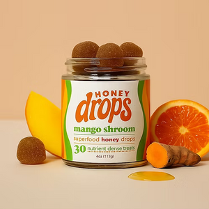 Champiñón de mango | Gomita de miel de champiñón | Alivio inmunitario y del dolor