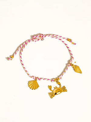 Menton Summer Rope Charm Bracelet