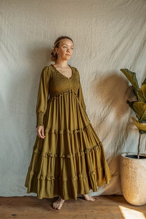 Vestido maxi Emilia EcoVero