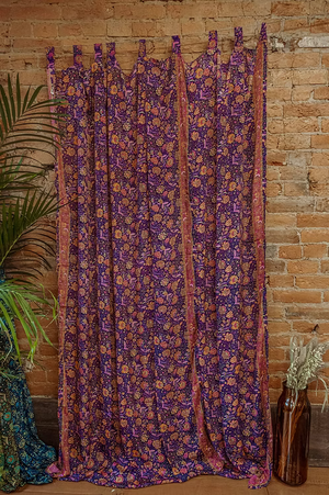 Silk Curtain Panels