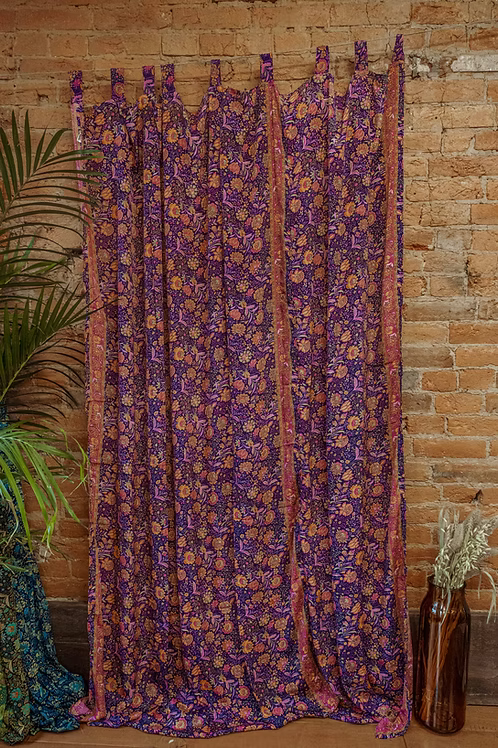 Silk Curtain Panels