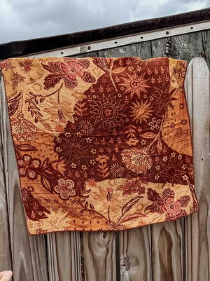 Boho Patchwork Bandana Cedar + Koi