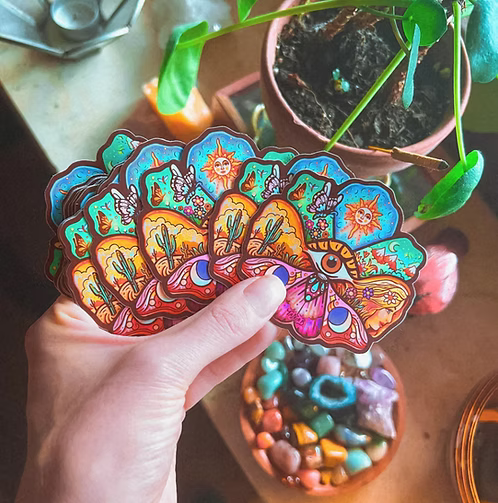 Flower Sticker