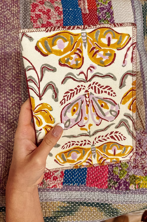 Carnet en coton imprimé Nocturna