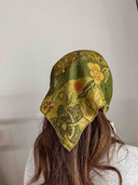 Boho Patchwork Bandana Cedar + Koi