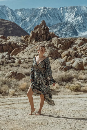 Vestido midi Nómada