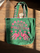 Bolso tote de terciopelo Palestina Libre
