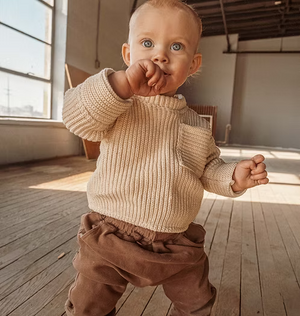 The Mini Charlie : Organic Cotton Sweater