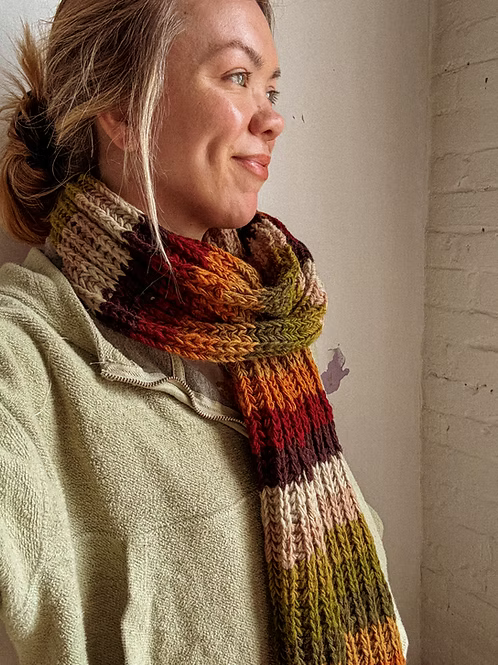 Wool Earthy Scarf