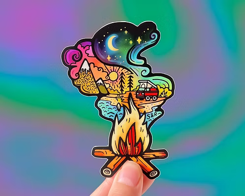Bonfire Nights Sticker