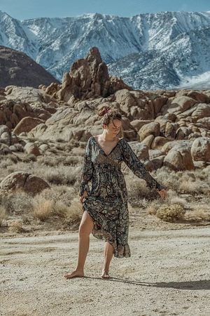 Vestido midi Nómada