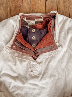 Gambler Hemp Double Layer Henley