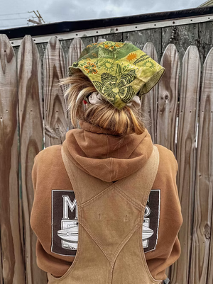 Boho Patchwork Bandana Cedar + Koi