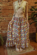 Valentina Cinch Ruffle Skirt