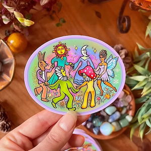 Circle Dance Sticker