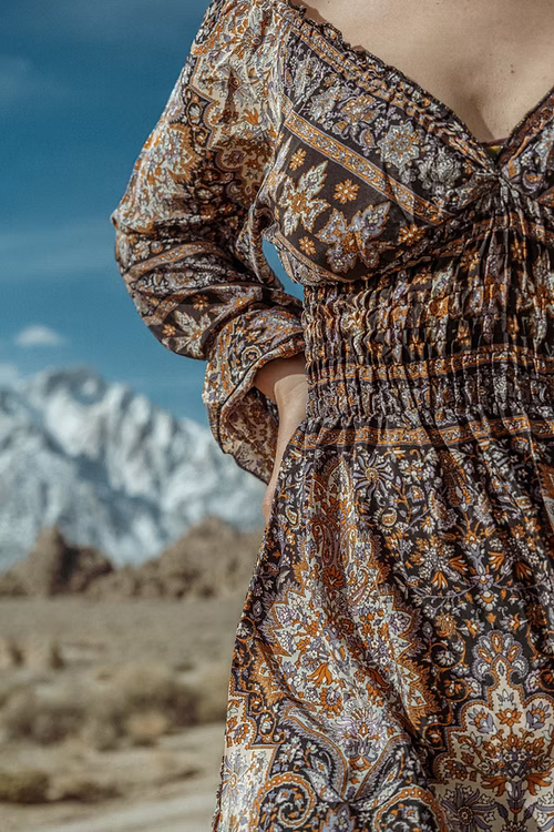Vestido midi Nómada