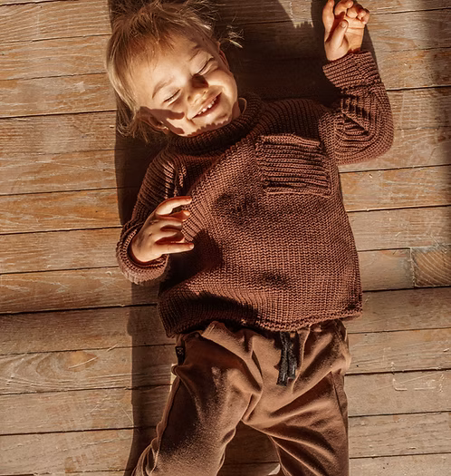 The Mini Charlie : Organic Cotton Sweater