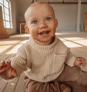 The Mini Charlie : Organic Cotton Sweater
