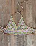 Block Printed Bralette Organic Cotton