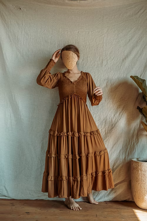 Vestido maxi Emilia EcoVero