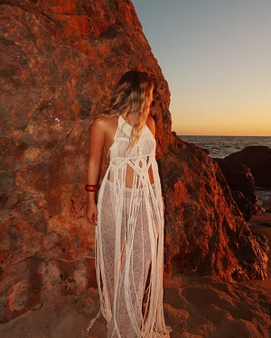 Vestido Macramé Etéreo