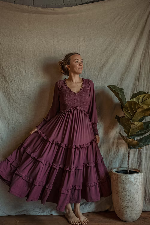 Vestido maxi Emilia EcoVero