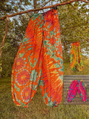Tie Dye Flowy Genie Pants