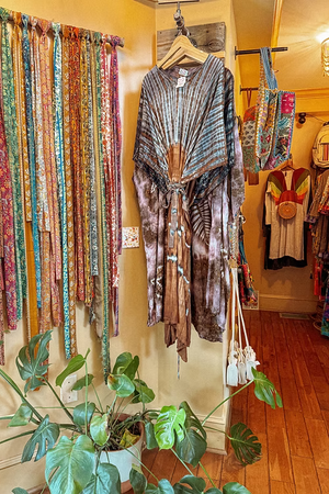 Bristol Indigo Rust Kaftan