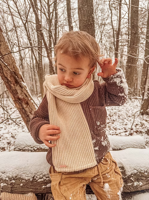 The Mini Weston Organic Cotton Scarf