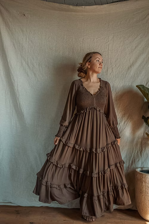 Vestido maxi Emilia EcoVero
