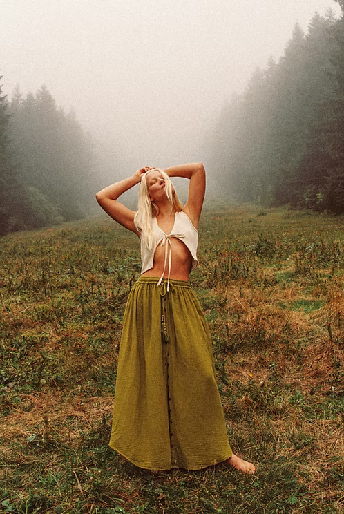 Shayla Organic Cotton Crop Vest