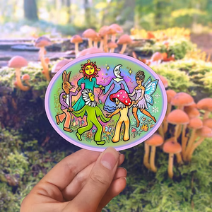 Circle Dance Sticker