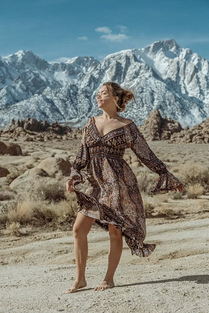 Vestido midi Nómada