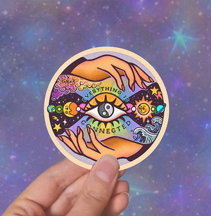 Everything Is Connected Sticker