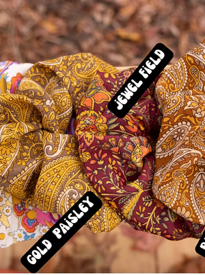 Recycled Silk Scrunchies