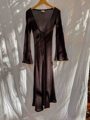 Wednesday Organic Cotton Open Knit Duster