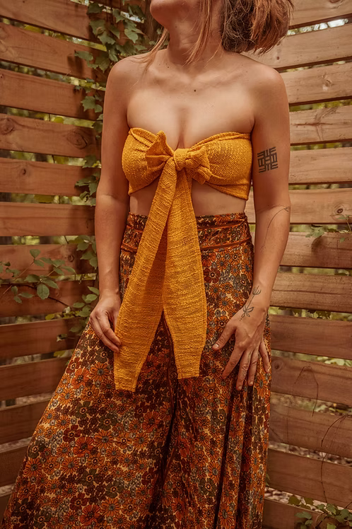 Woven Mesh Multi-Way Wrap