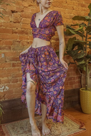 Valentina Cinch Ruffle Skirt