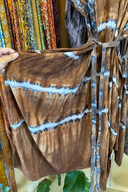 Bristol Indigo Rust Kaftan