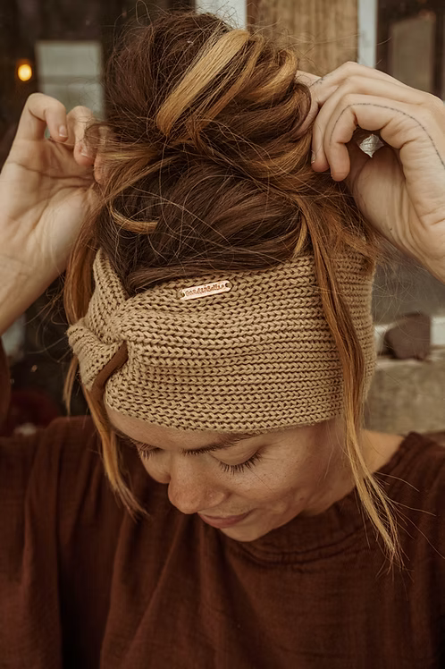 Diadema de suéter