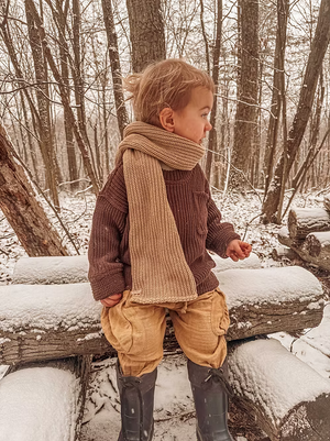 The Mini Weston Organic Cotton Scarf