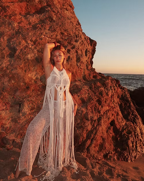 Vestido Macramé Etéreo