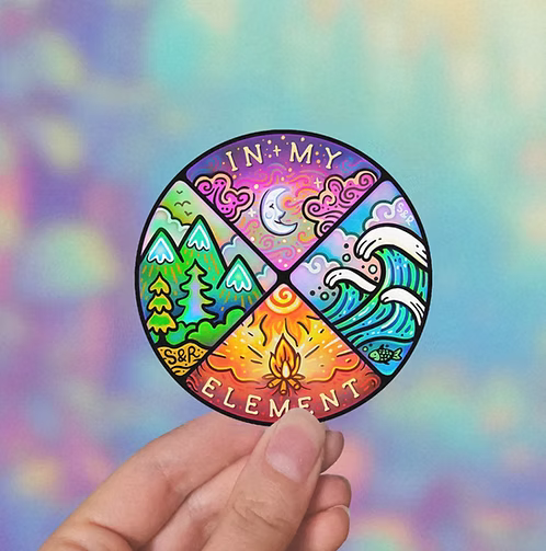 In My Element Sticker