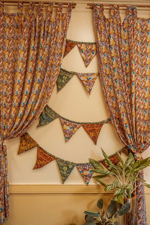 Silk Curtain Panels