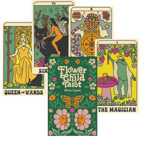 Flower Child Tarot: Deck & Guidebook