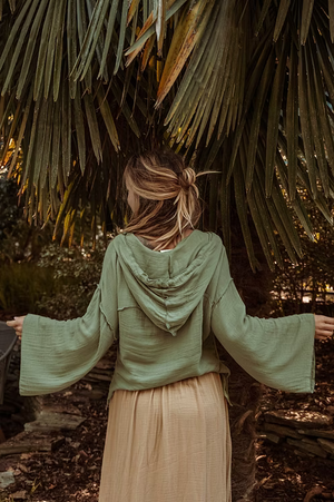 Sweat à capuche Salem : Coton bio et bambou
