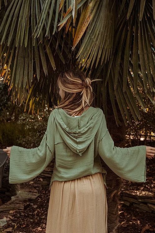 Sweat à capuche Salem : Coton bio et bambou
