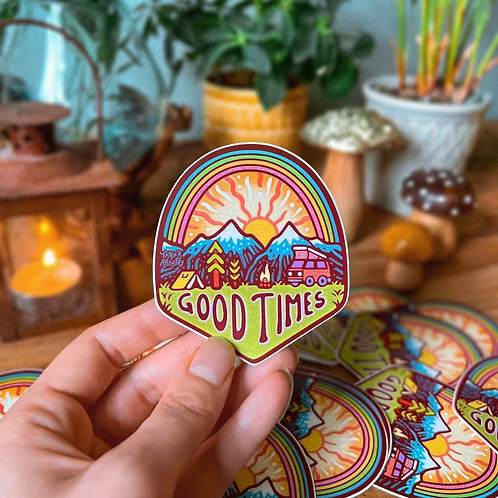 Good Times Sticker