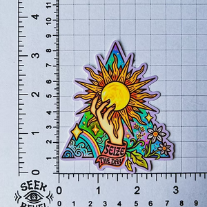 Seize The Day Sticker