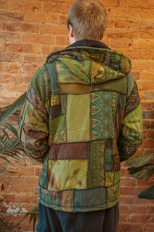 Reese Unisex Patchwork Lined Jacket